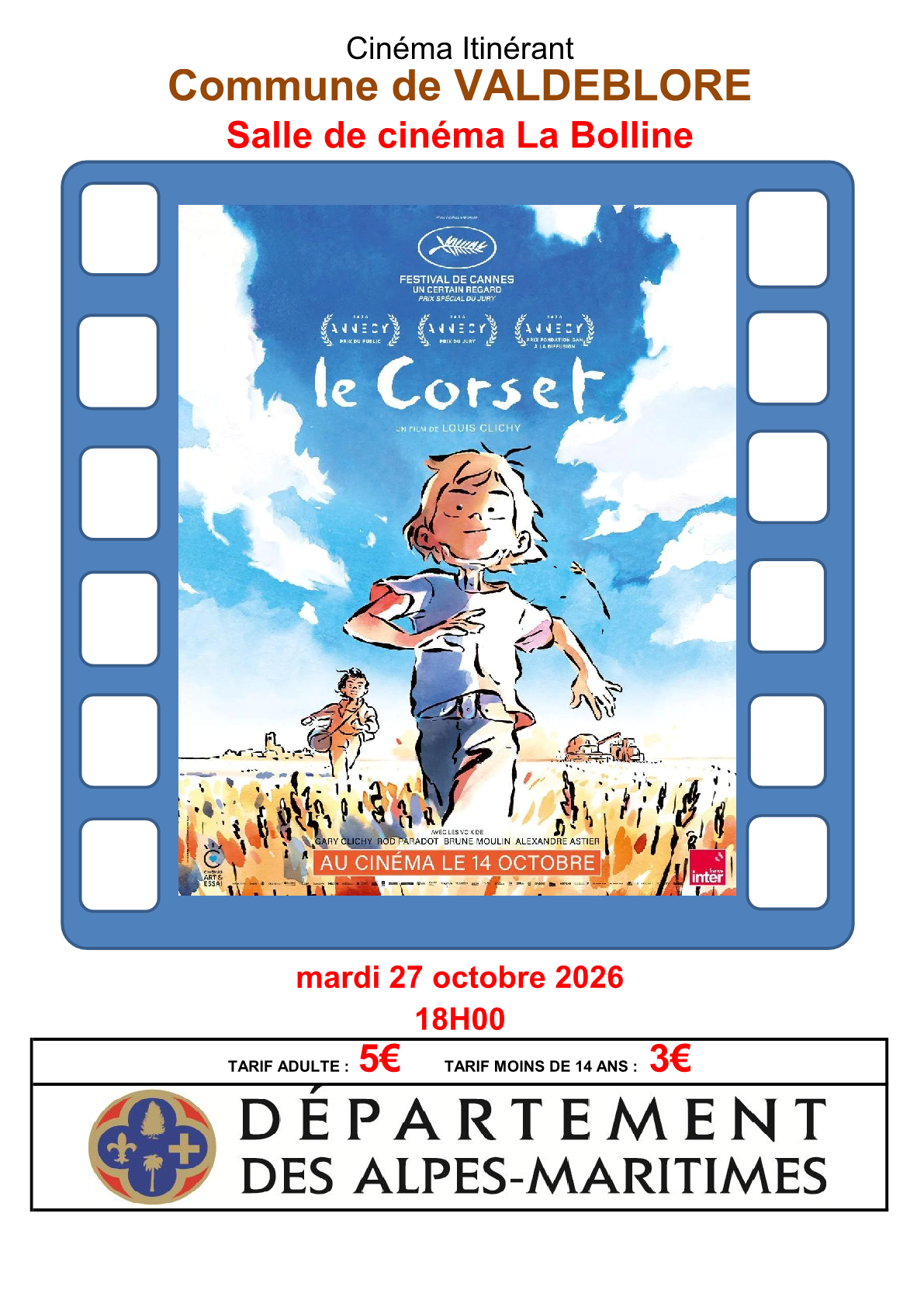 S&eacute;ance de cin&eacute;ma 