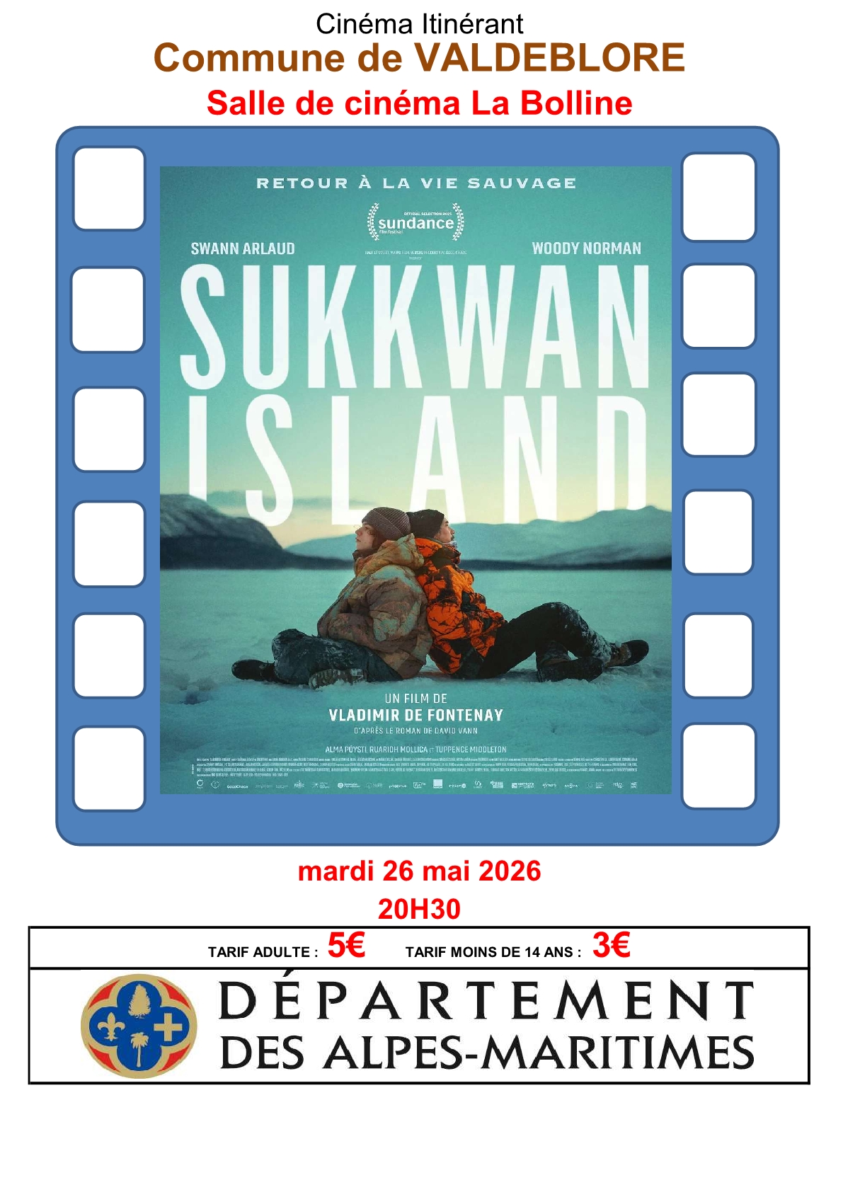 S&eacute;ance de cin&eacute;ma 